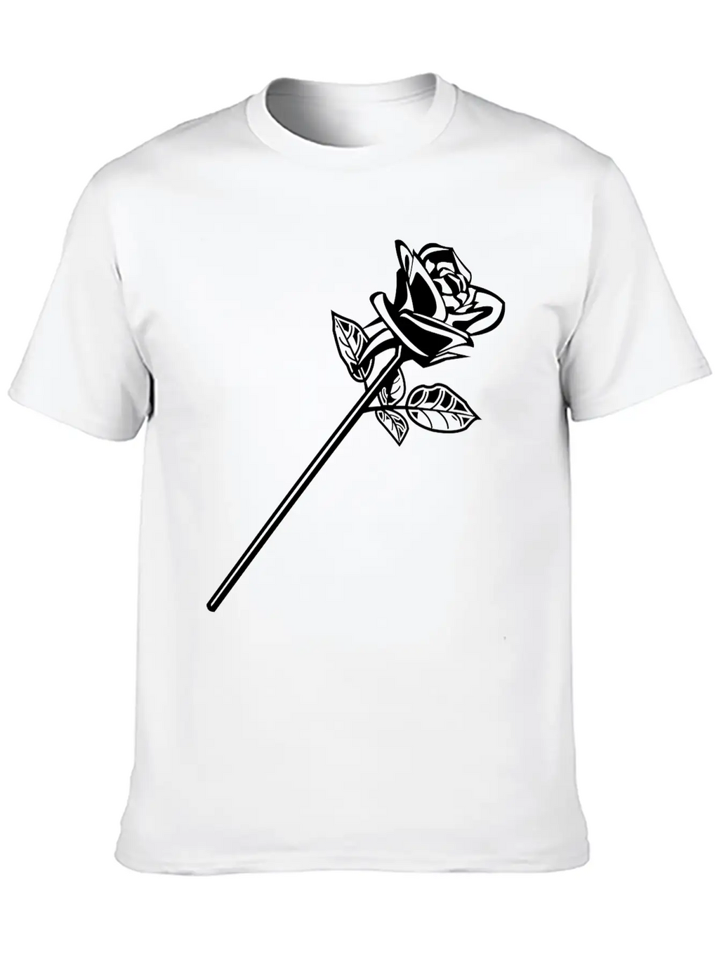 Rose Timeless Short Sleeve Tee – Comfy And Minimalist Design