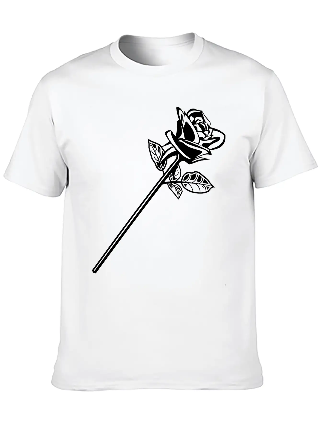 Rose Timeless Short Sleeve Tee – Comfy And Minimalist Design