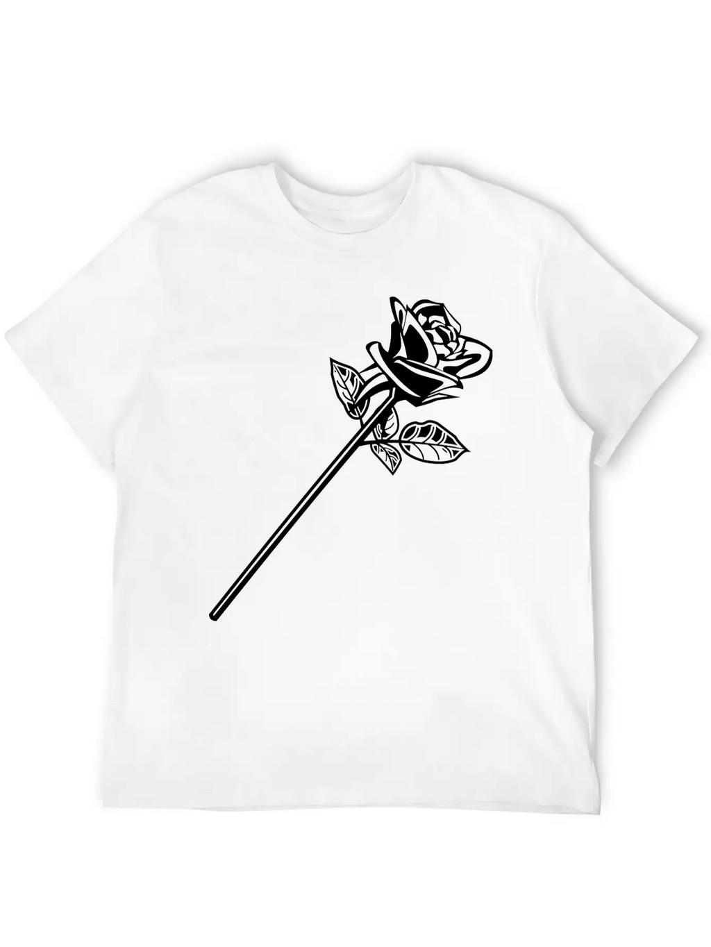 Rose Timeless Short Sleeve Tee – Comfy And Minimalist Design