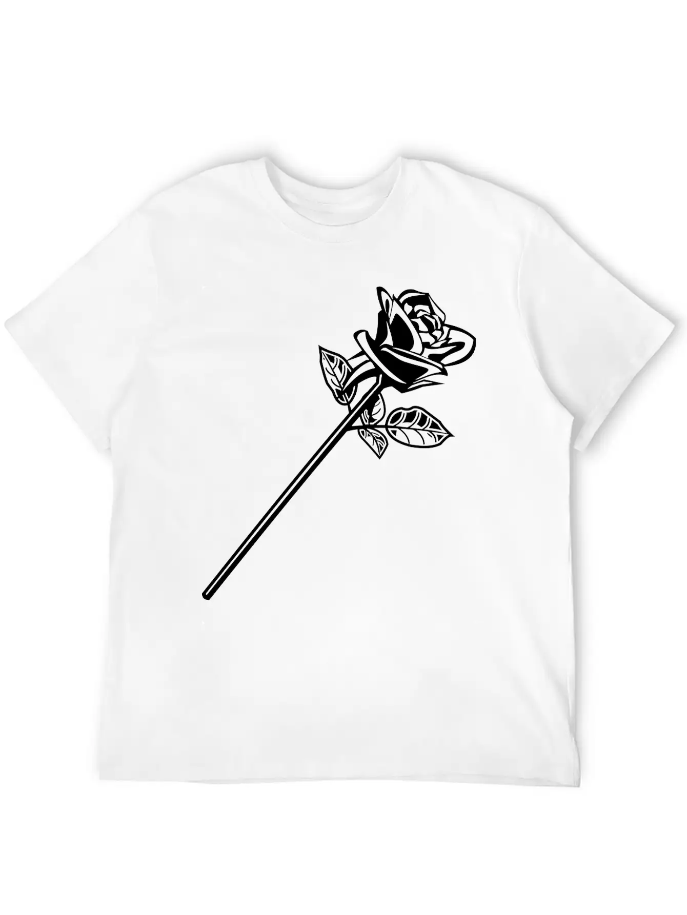 Rose Timeless Short Sleeve Tee – Comfy And Minimalist Design