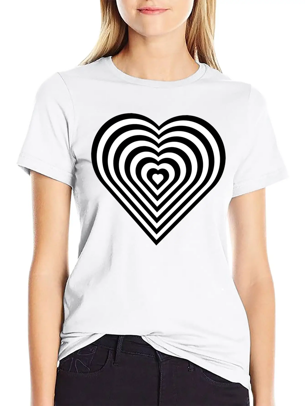 Rotes Herz Red Heart Valentine Valentinstag Liebe7 Unisex Casual T-Shirt – Clean Design For Daily Comfort