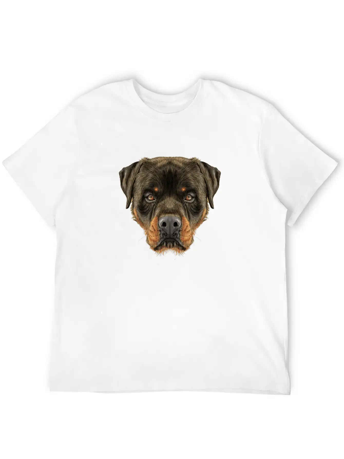 Rottweiler Breathable Soft Cotton T-Shirt – Timeless Casual Look