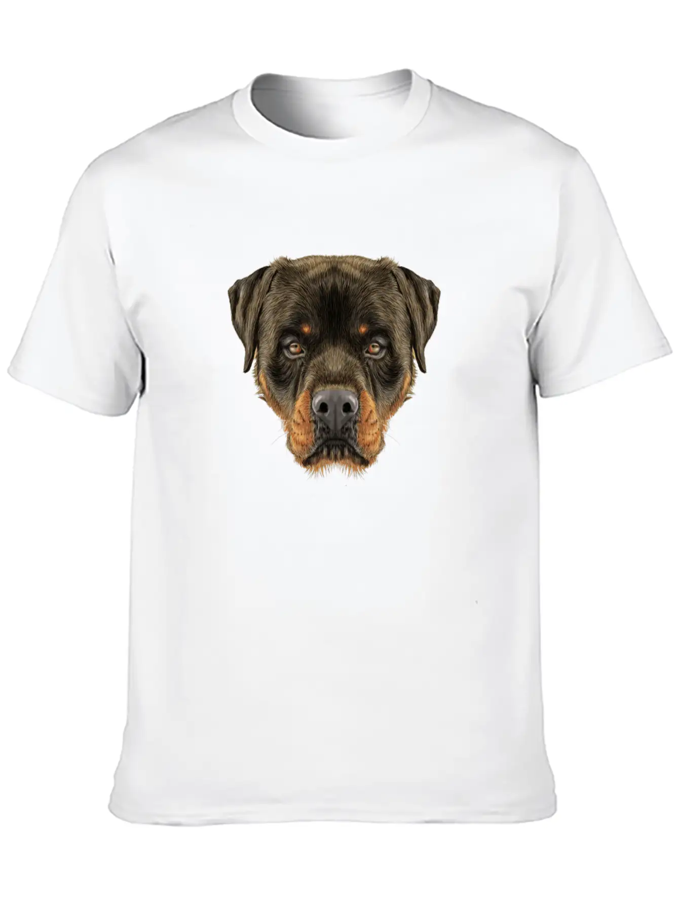 Rottweiler Breathable Soft Cotton T-Shirt – Timeless Casual Look