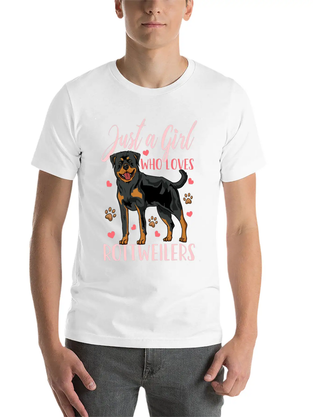 Rottweiler Classic Cotton Tee – Unisex Comfort For Any Season