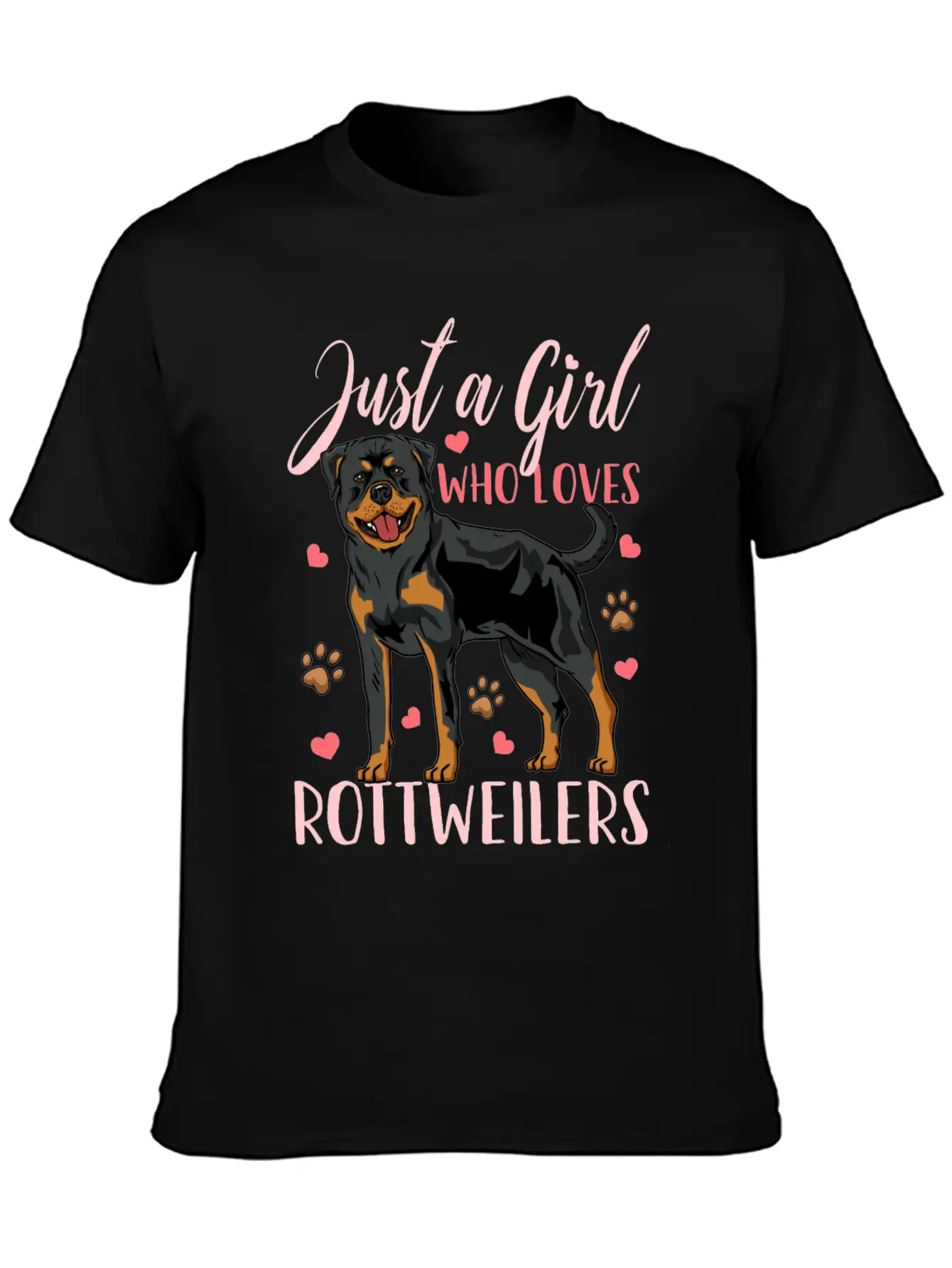 Rottweiler Classic Cotton Tee – Unisex Comfort For Any Season