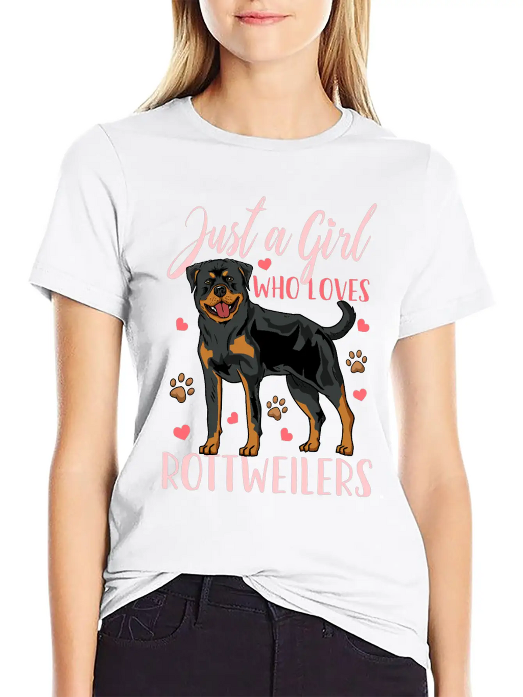 Rottweiler Classic Cotton Tee – Unisex Comfort For Any Season