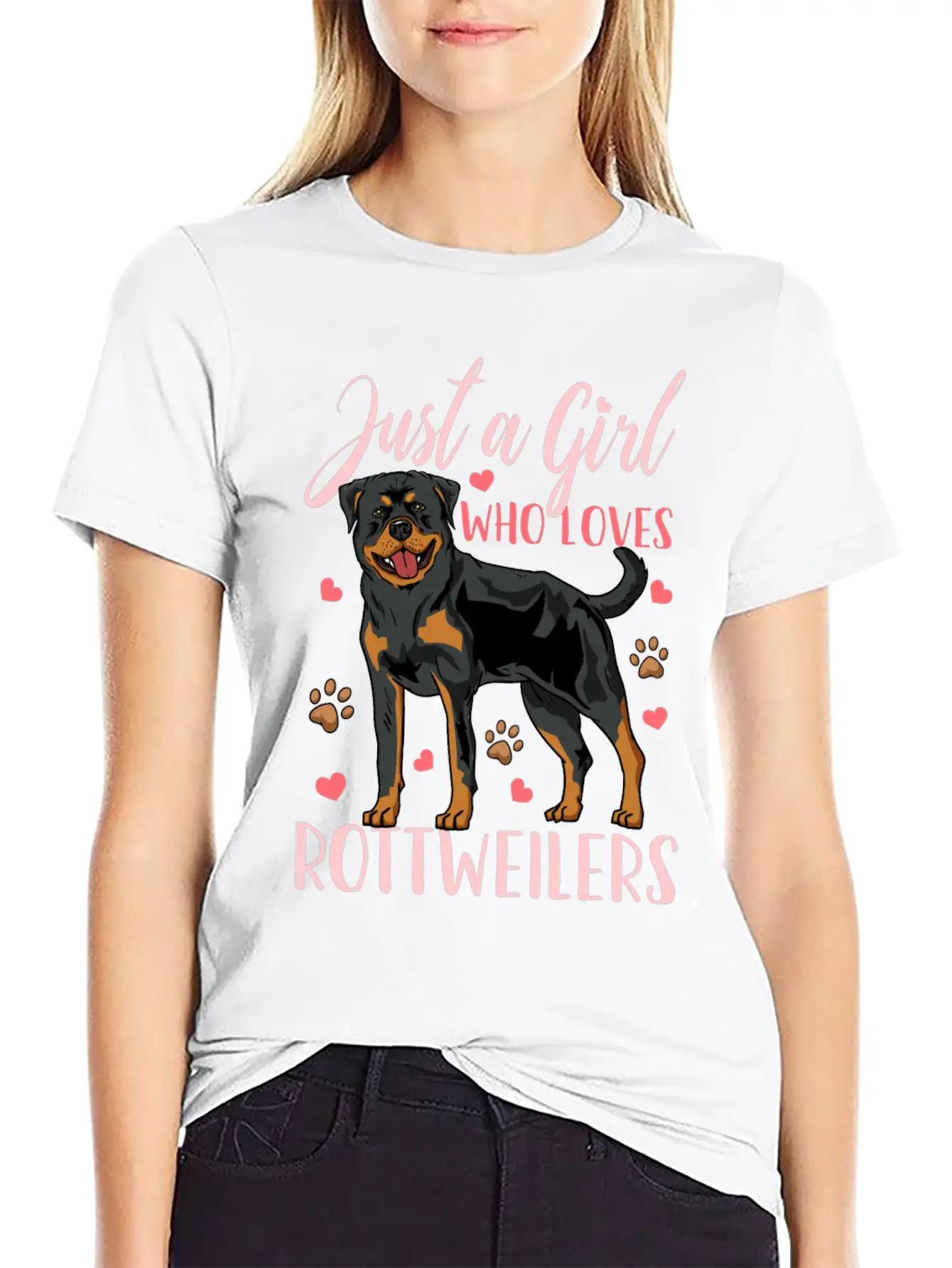 Rottweiler Classic Cotton Tee – Unisex Comfort For Any Season