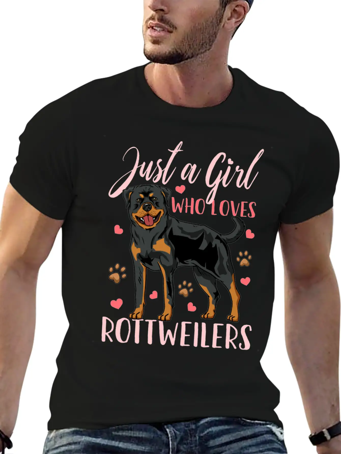 Rottweiler Classic Cotton Tee – Unisex Comfort For Any Season
