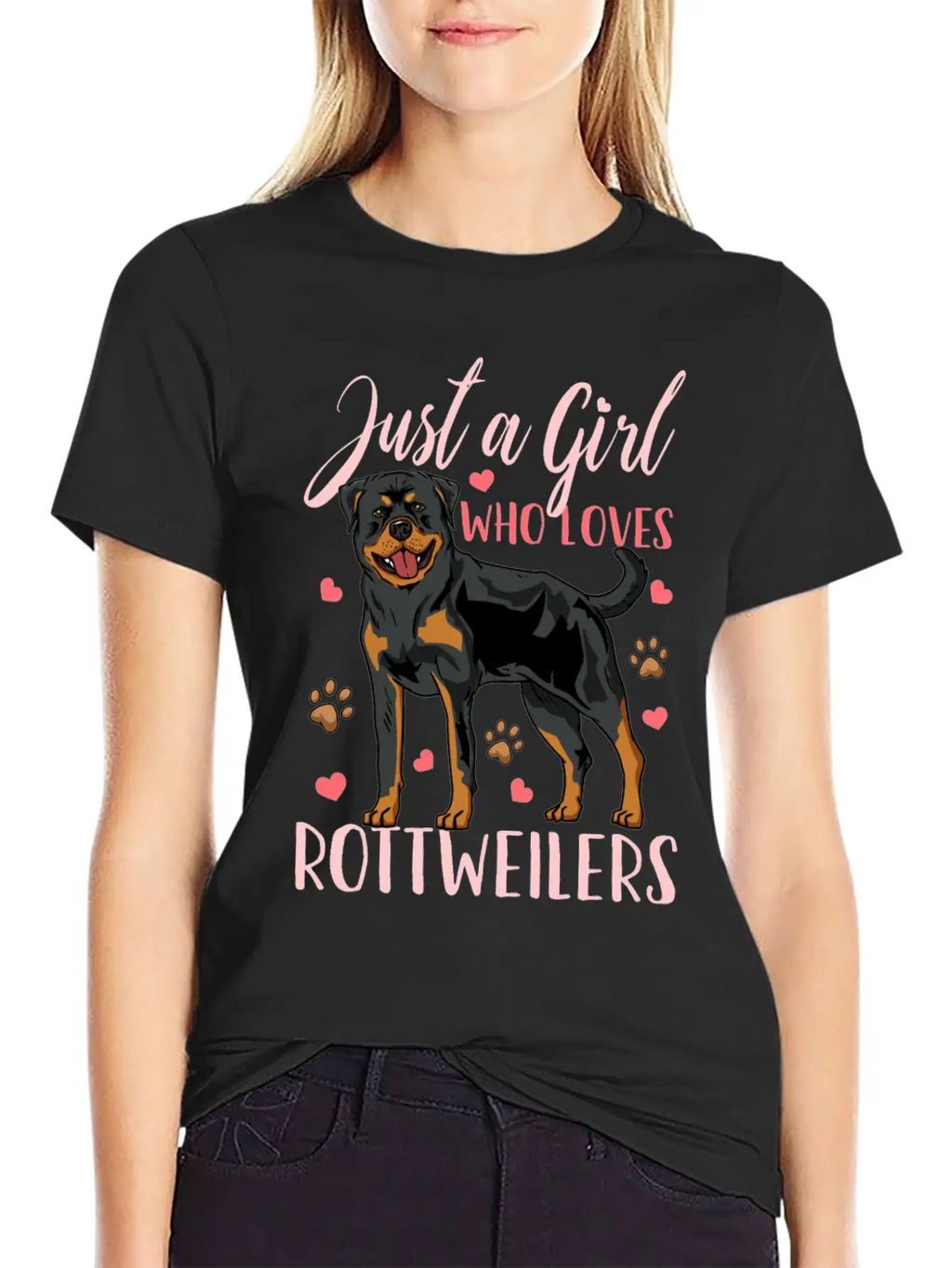 Rottweiler Classic Cotton Tee – Unisex Comfort For Any Season