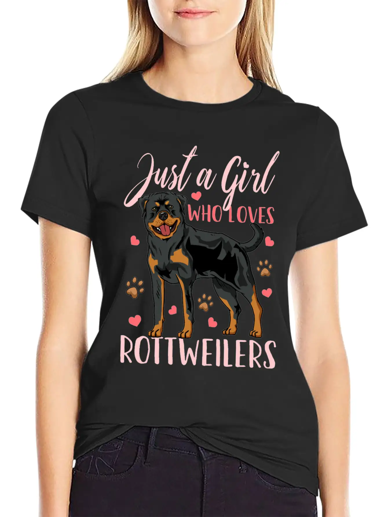Rottweiler Classic Cotton Tee – Unisex Comfort For Any Season