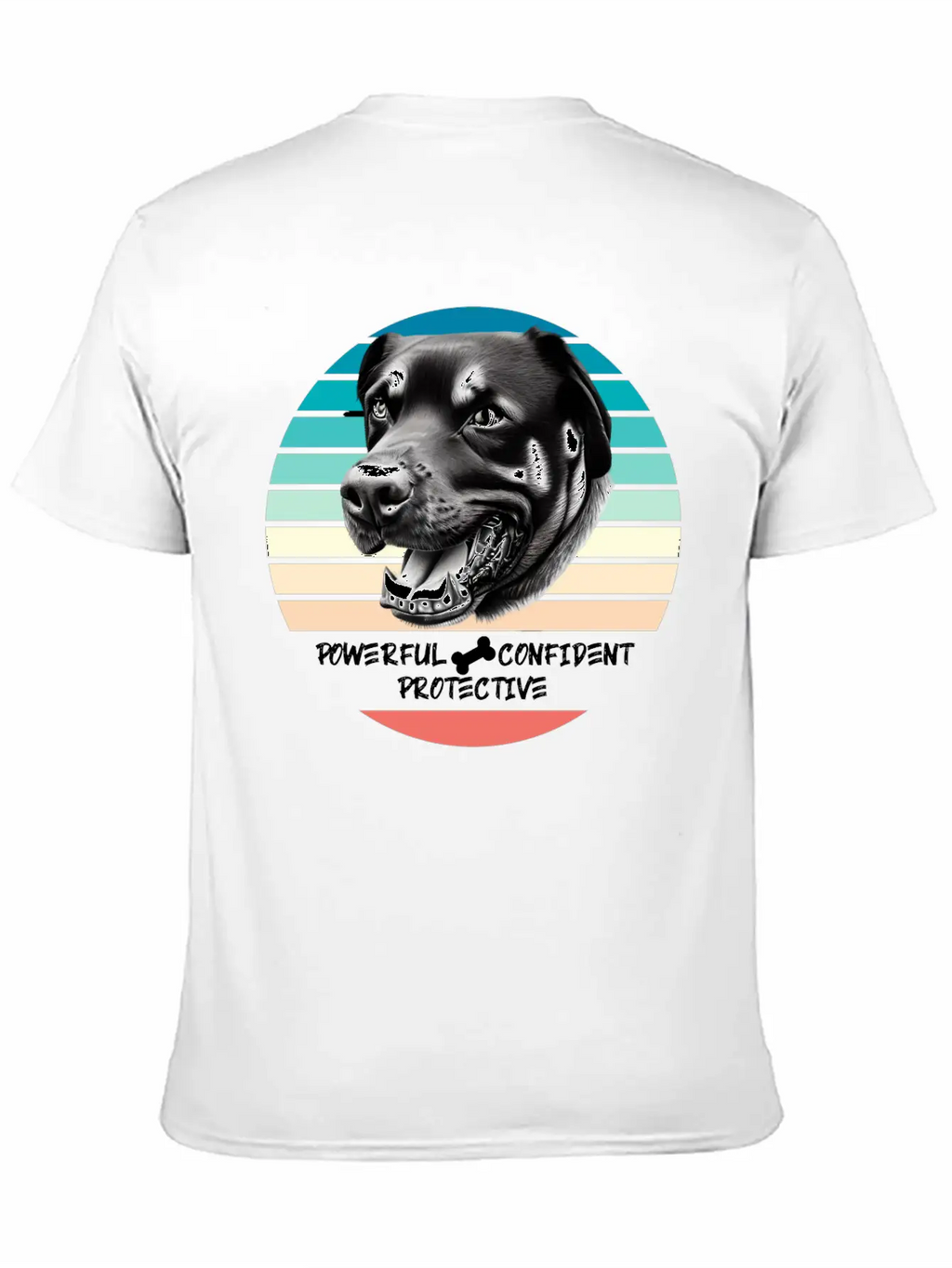 ROTTWEILER: Powerful, Confident, Protective Timeless Short Sleeve Tee – Comfy And Minimalist Design