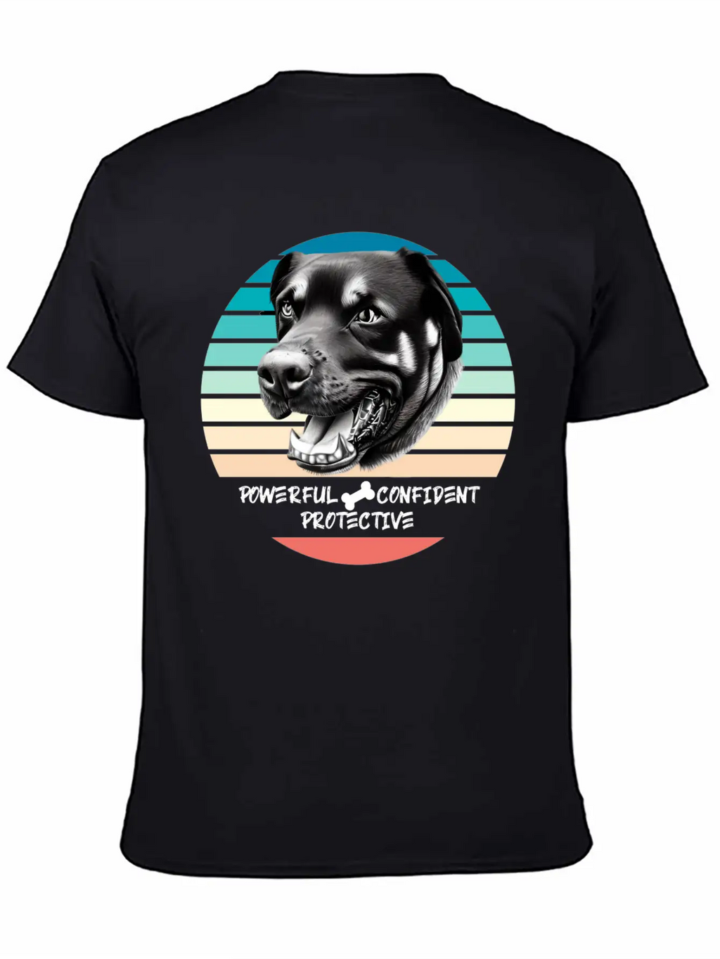 ROTTWEILER: Powerful, Confident, Protective Timeless Short Sleeve Tee – Comfy And Minimalist Design