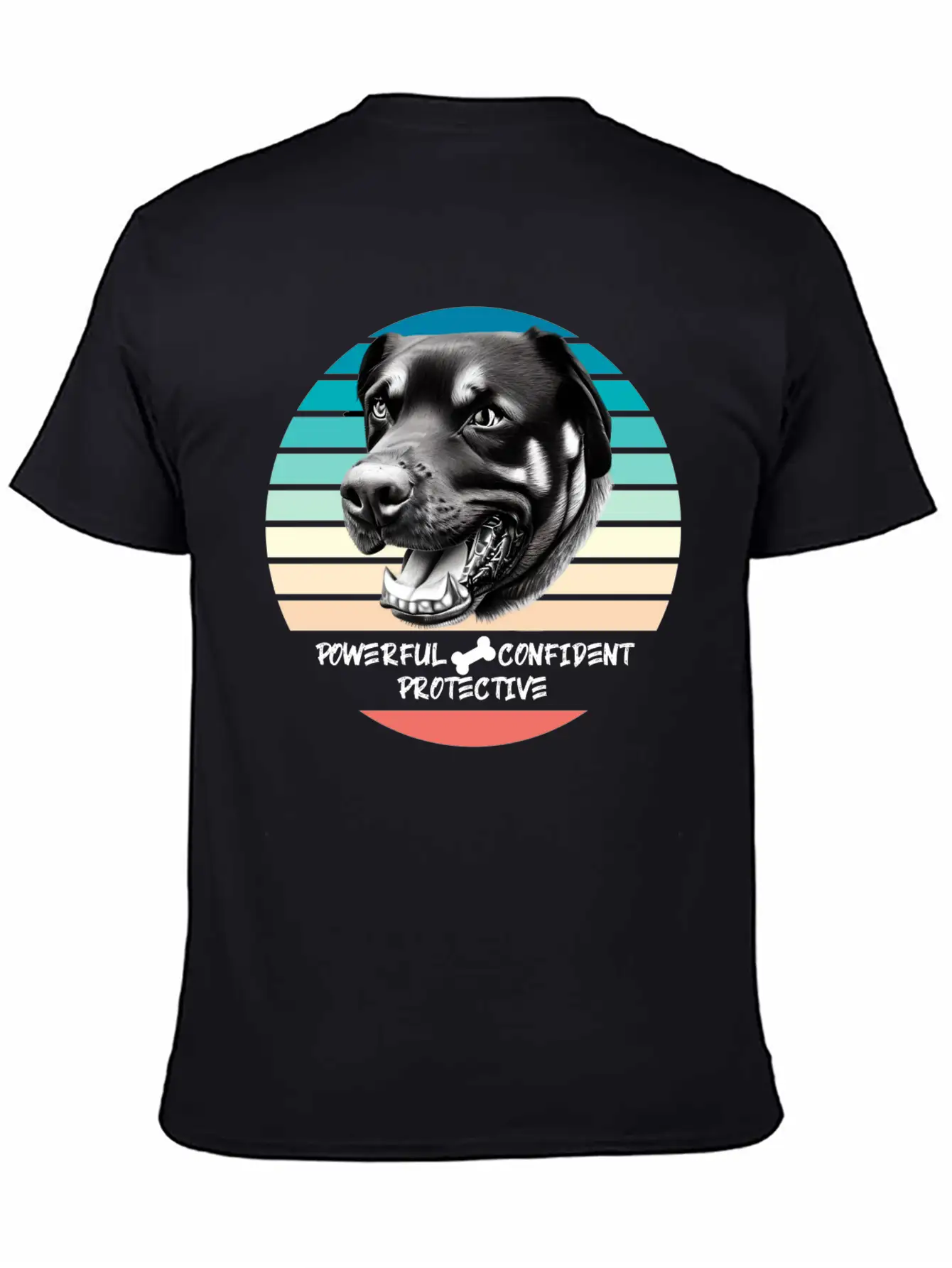 ROTTWEILER: Powerful, Confident, Protective Timeless Short Sleeve Tee – Comfy And Minimalist Design