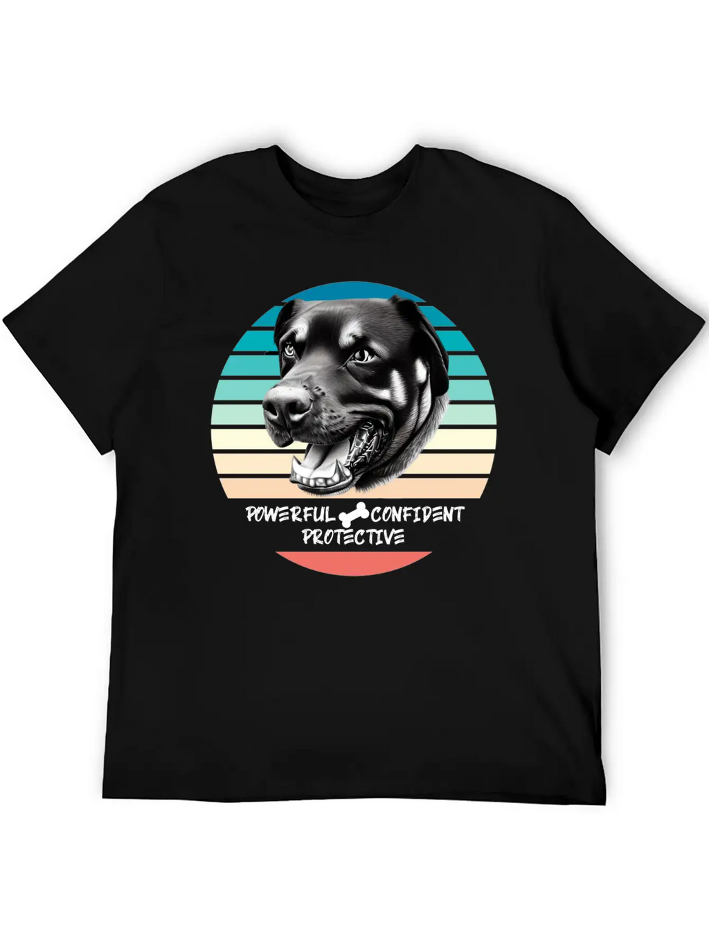 ROTTWEILER: Powerful, Confident, Protective Timeless Short Sleeve Tee – Comfy And Minimalist Design