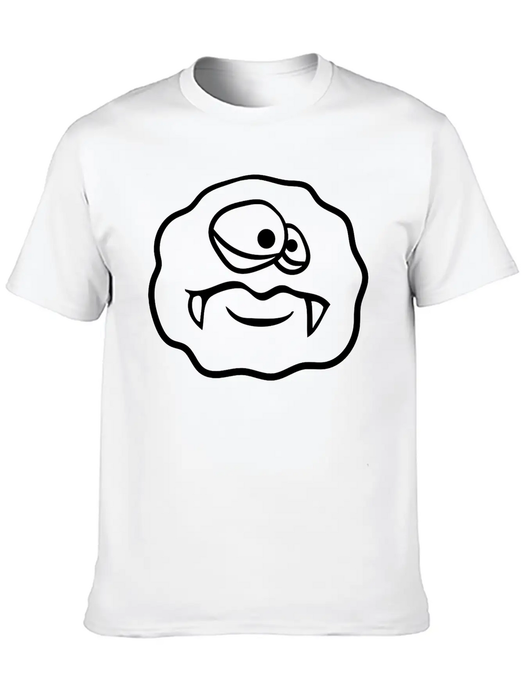 Round Circle Bacterium Virus Cell Glibber Slime Di Classic Cotton Tee – Unisex Comfort For Any Season
