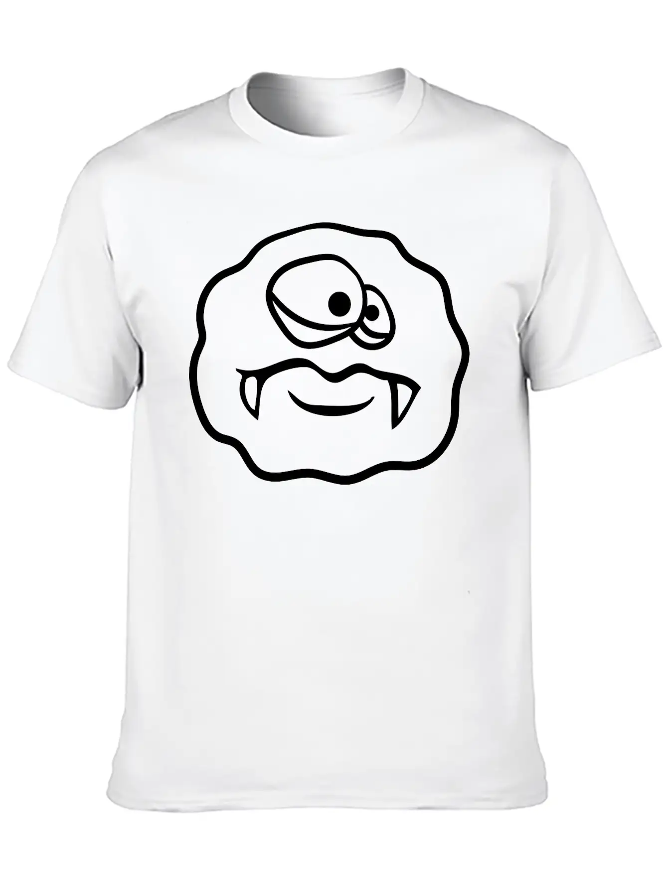 Round Circle Bacterium Virus Cell Glibber Slime Di Classic Cotton Tee – Unisex Comfort For Any Season