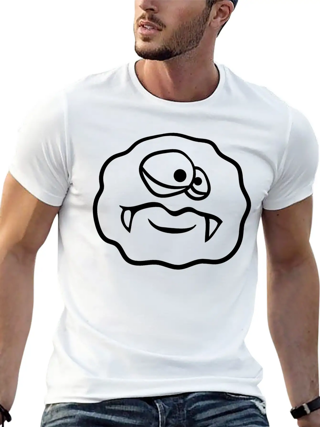 Round Circle Bacterium Virus Cell Glibber Slime Di Classic Cotton Tee – Unisex Comfort For Any Season