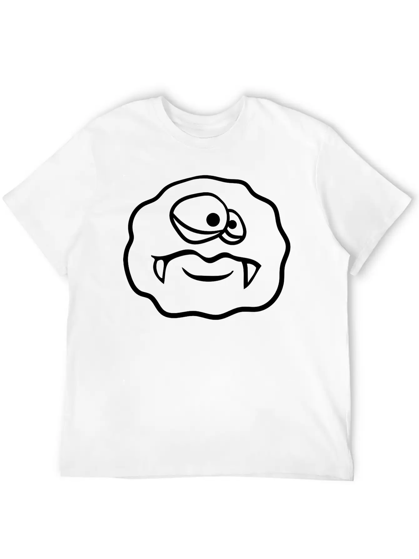Round Circle Bacterium Virus Cell Glibber Slime Di Classic Cotton Tee – Unisex Comfort For Any Season