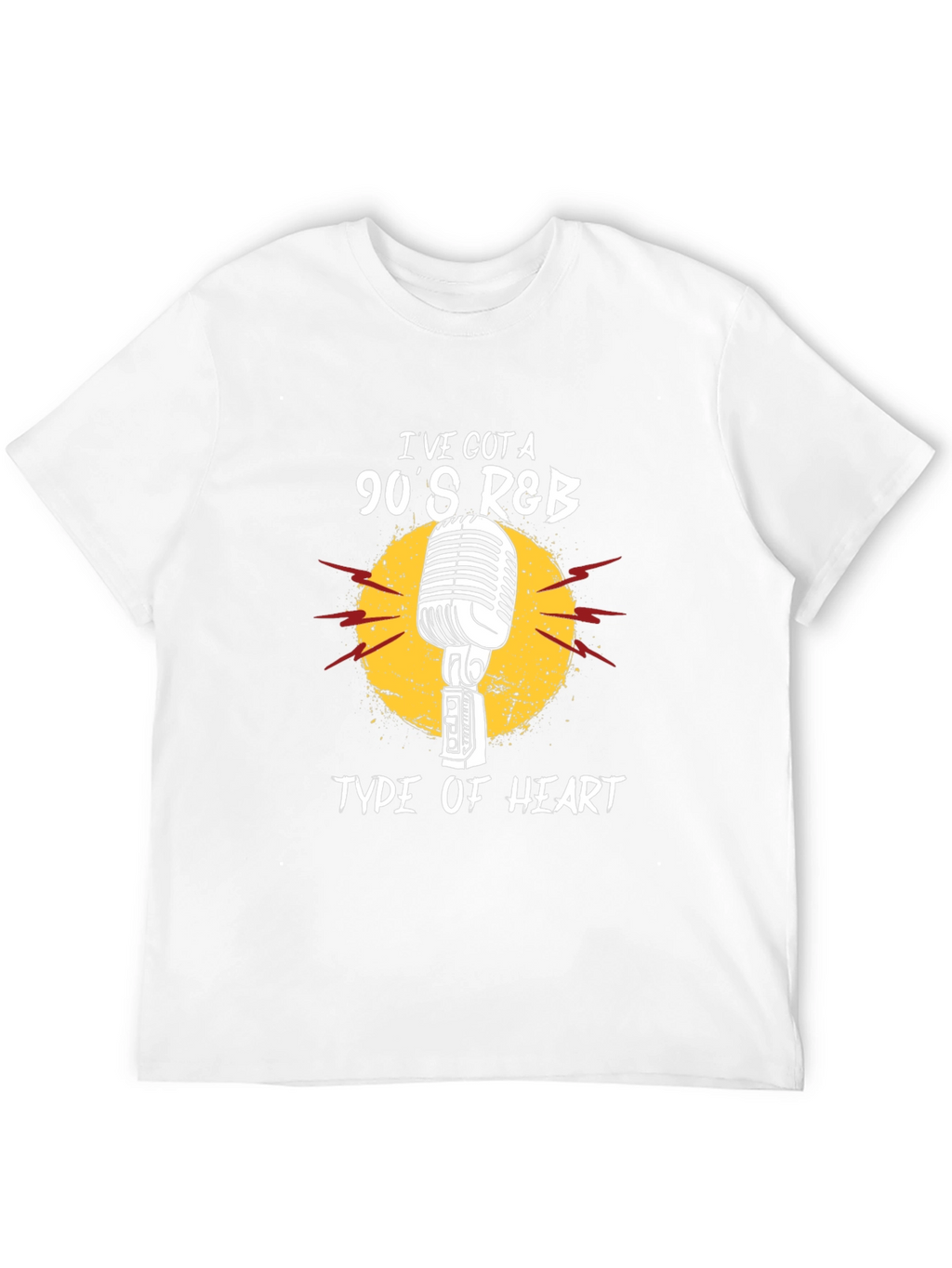 90s R&B Microphone Graphic T-Shirt