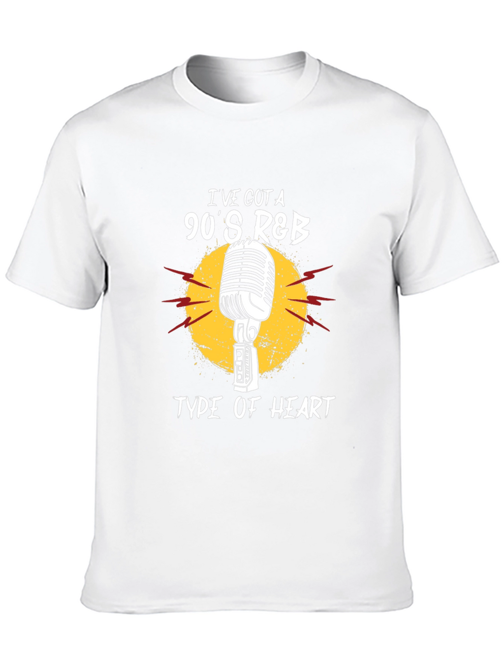 90s R&B Microphone Graphic T-Shirt