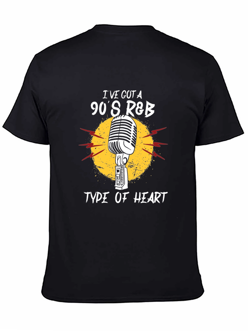 90s R&B Microphone Graphic T-Shirt