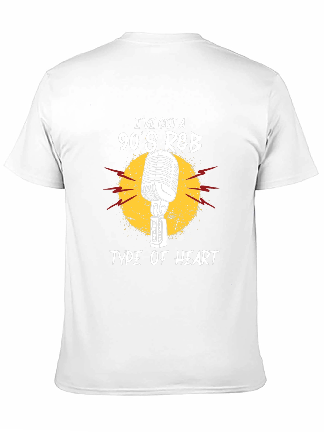 90s R&B Microphone Graphic T-Shirt
