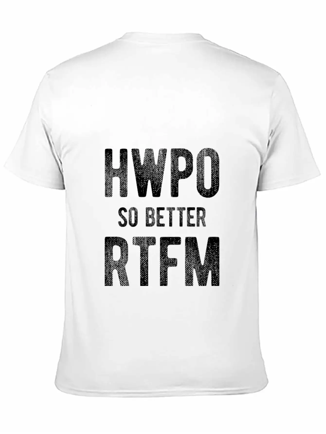 Rtfm, Read The F... Manual, Hard Work Pays Off Modern Fit Casual T-Shirt – Clean And Versatile Design