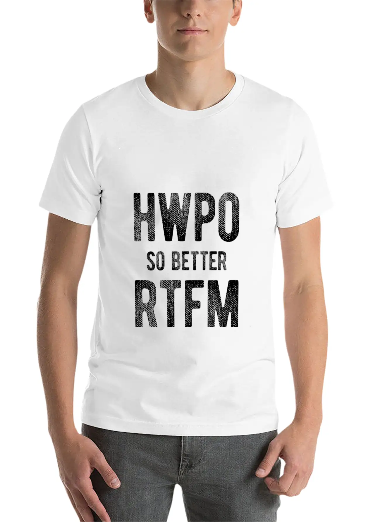 Rtfm, Read The F... Manual, Hard Work Pays Off Modern Fit Casual T-Shirt – Clean And Versatile Design