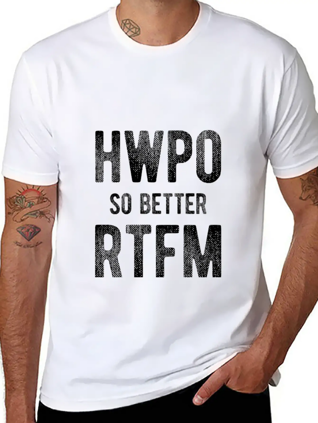 Rtfm, Read The F... Manual, Hard Work Pays Off Modern Fit Casual T-Shirt – Clean And Versatile Design
