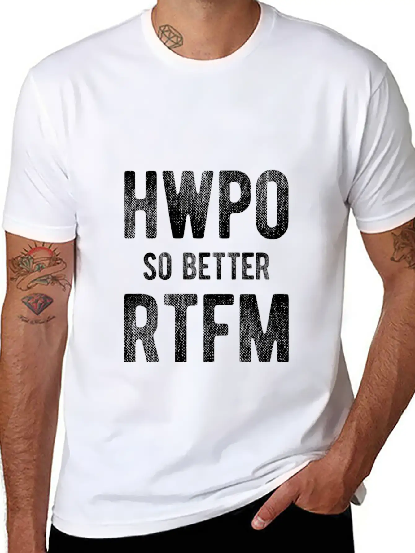 Rtfm, Read The F... Manual, Hard Work Pays Off Modern Fit Casual T-Shirt – Clean And Versatile Design