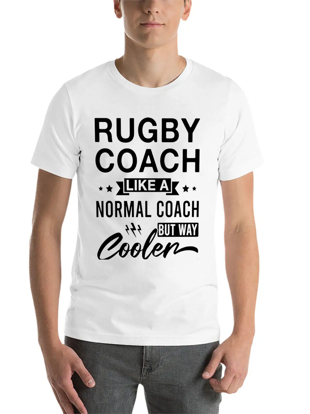 Rugby Coach Like A Normal Coach But Way Cooler Classic Cotton Tee – Unisex Comfort For Any Season