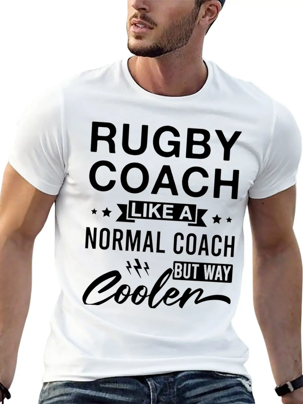 Rugby Coach Like A Normal Coach But Way Cooler Classic Cotton Tee – Unisex Comfort For Any Season