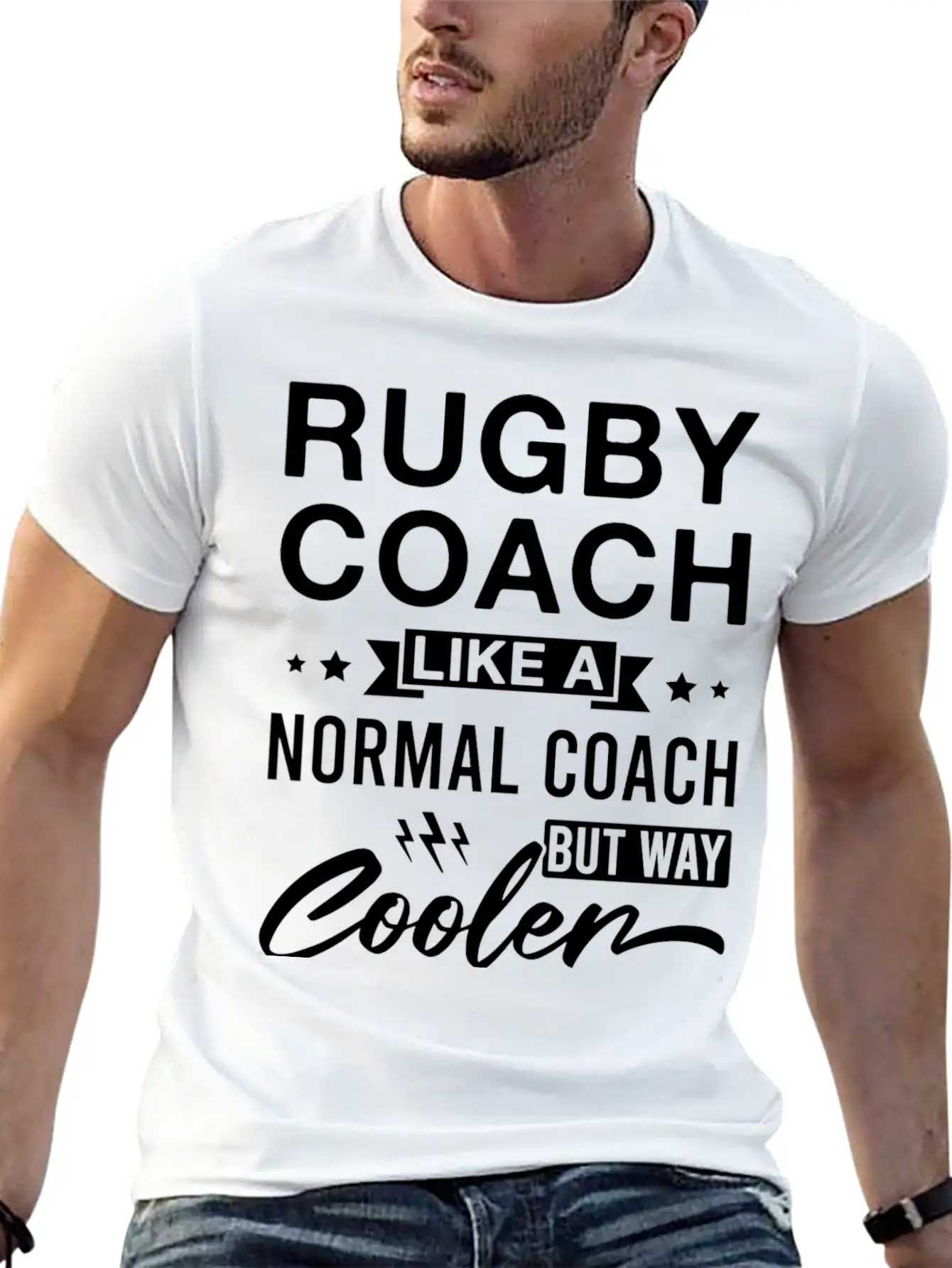 Rugby Coach Like A Normal Coach But Way Cooler Classic Cotton Tee – Unisex Comfort For Any Season
