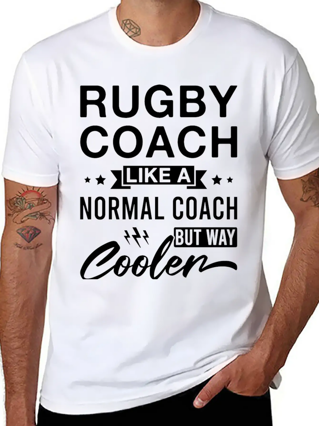 Rugby Coach Like A Normal Coach But Way Cooler Classic Cotton Tee – Unisex Comfort For Any Season