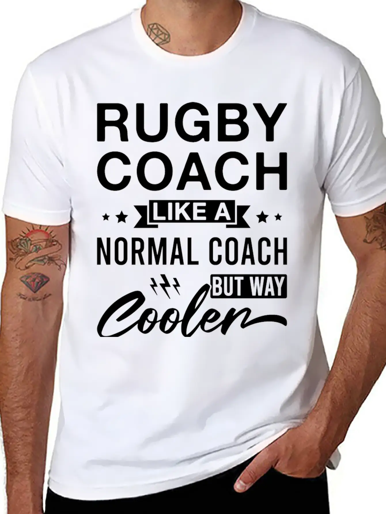 Rugby Coach Like A Normal Coach But Way Cooler Classic Cotton Tee – Unisex Comfort For Any Season
