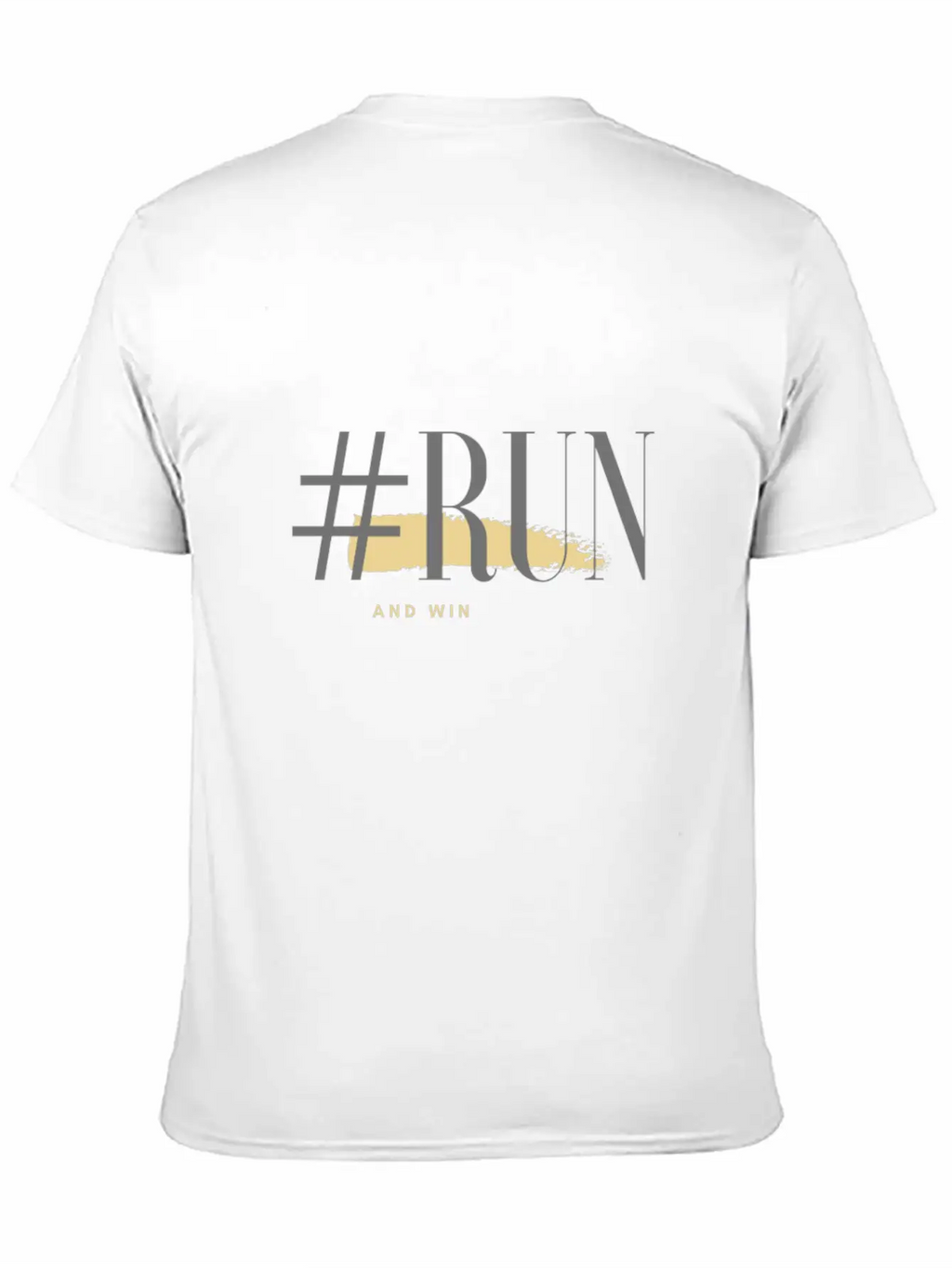 Run And Win Fitness / Sport / Running Stylish Everyday T-Shirt – Unisex Basic Cotton Tee