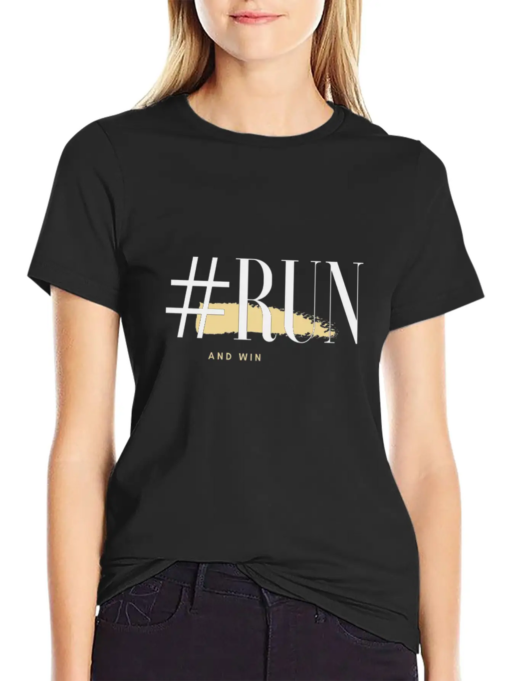 Run And Win Fitness / Sport / Running Stylish Everyday T-Shirt – Unisex Basic Cotton Tee