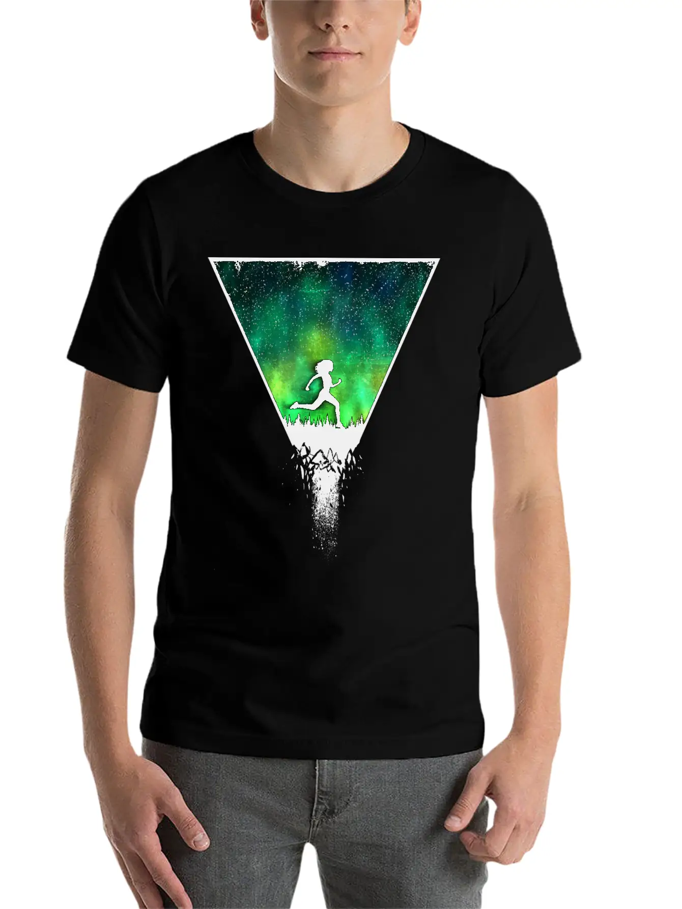 Run Modern Fit Casual T-Shirt – Clean And Versatile Design