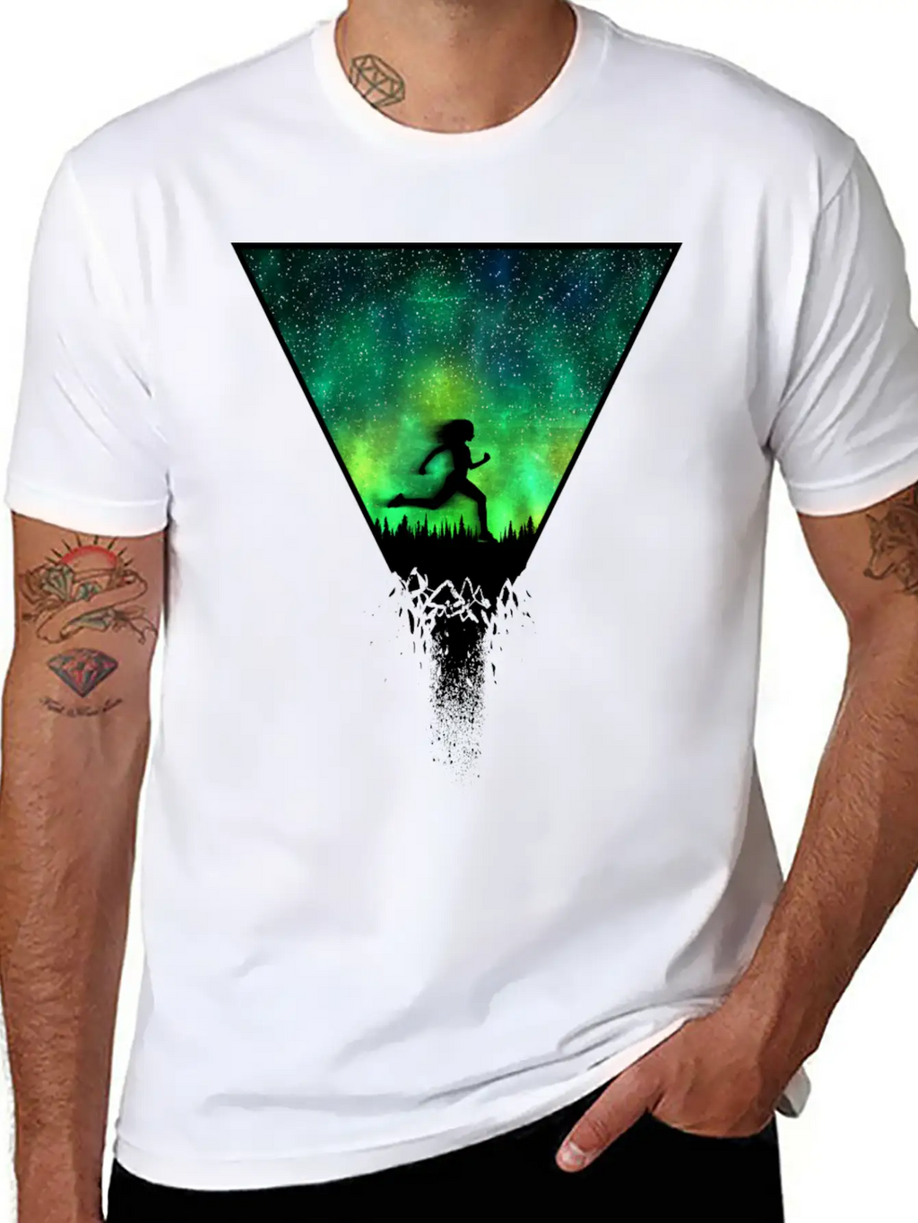 Run Modern Fit Casual T-Shirt – Clean And Versatile Design
