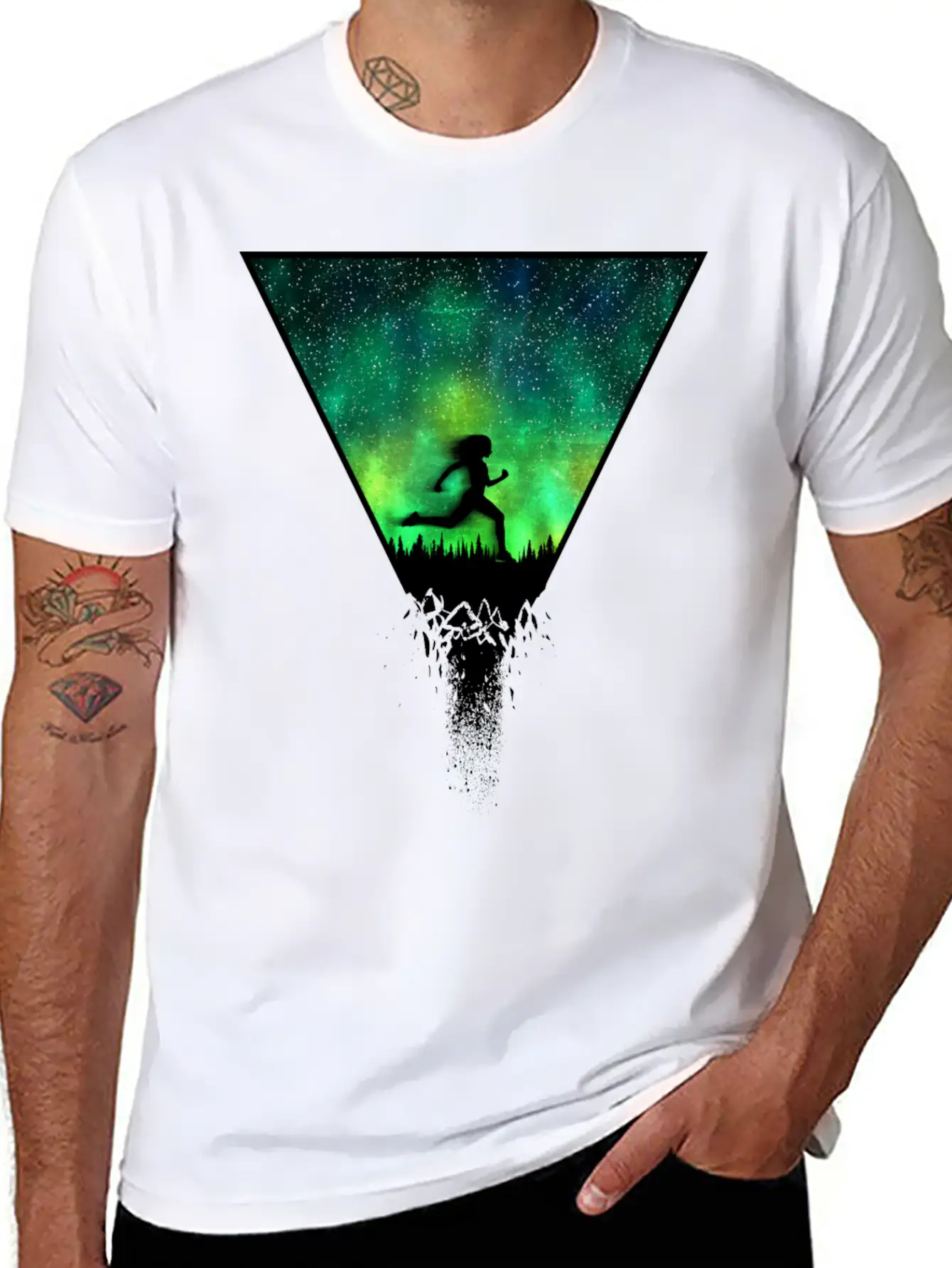 Run Modern Fit Casual T-Shirt – Clean And Versatile Design