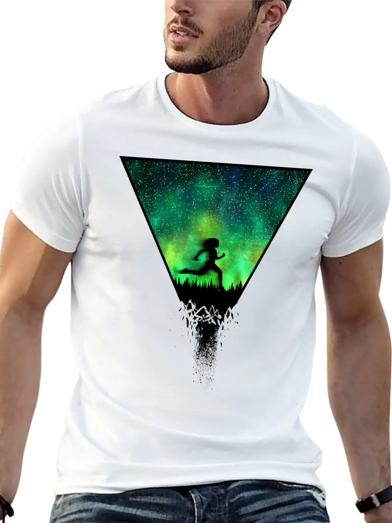 Run Modern Fit Casual T-Shirt – Clean And Versatile Design