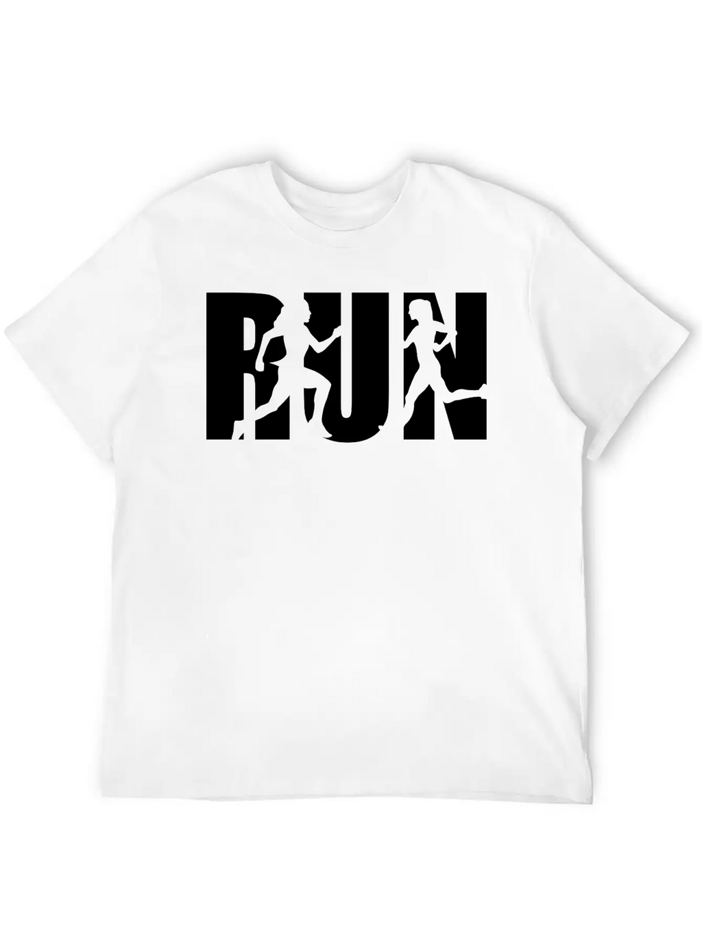 Run, Woman Running, Runner Stylish Everyday T-Shirt – Unisex Basic Cotton Tee