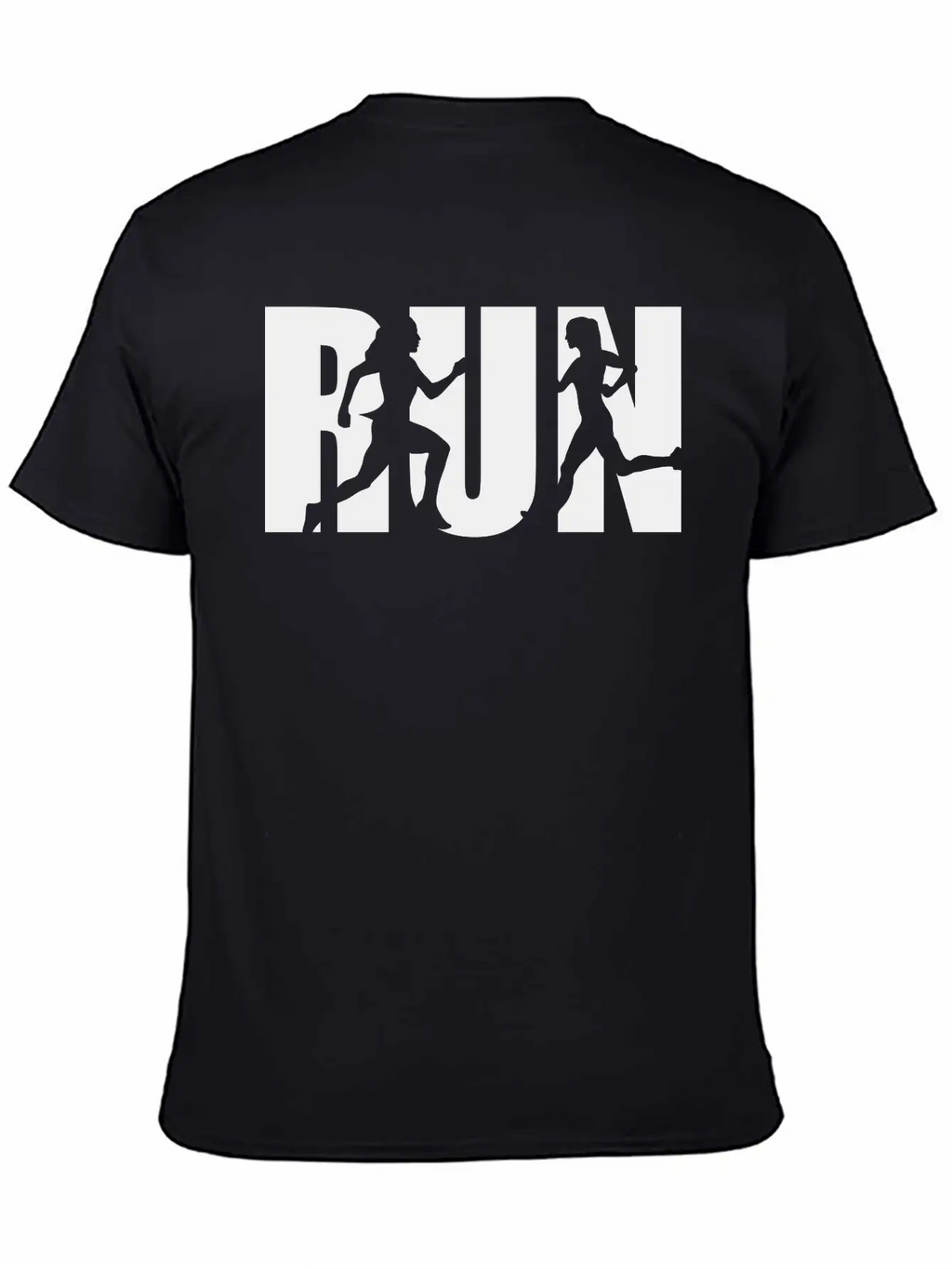 Run, Woman Running, Runner Stylish Everyday T-Shirt – Unisex Basic Cotton Tee