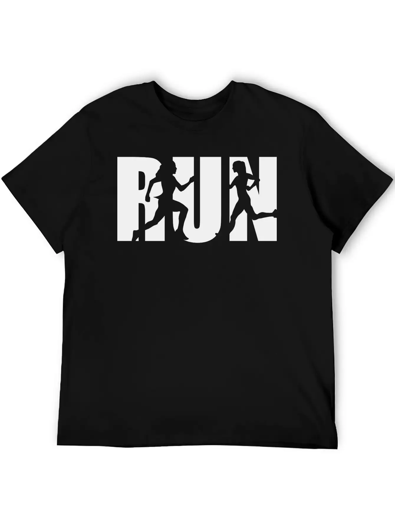 Run, Woman Running, Runner Stylish Everyday T-Shirt – Unisex Basic Cotton Tee