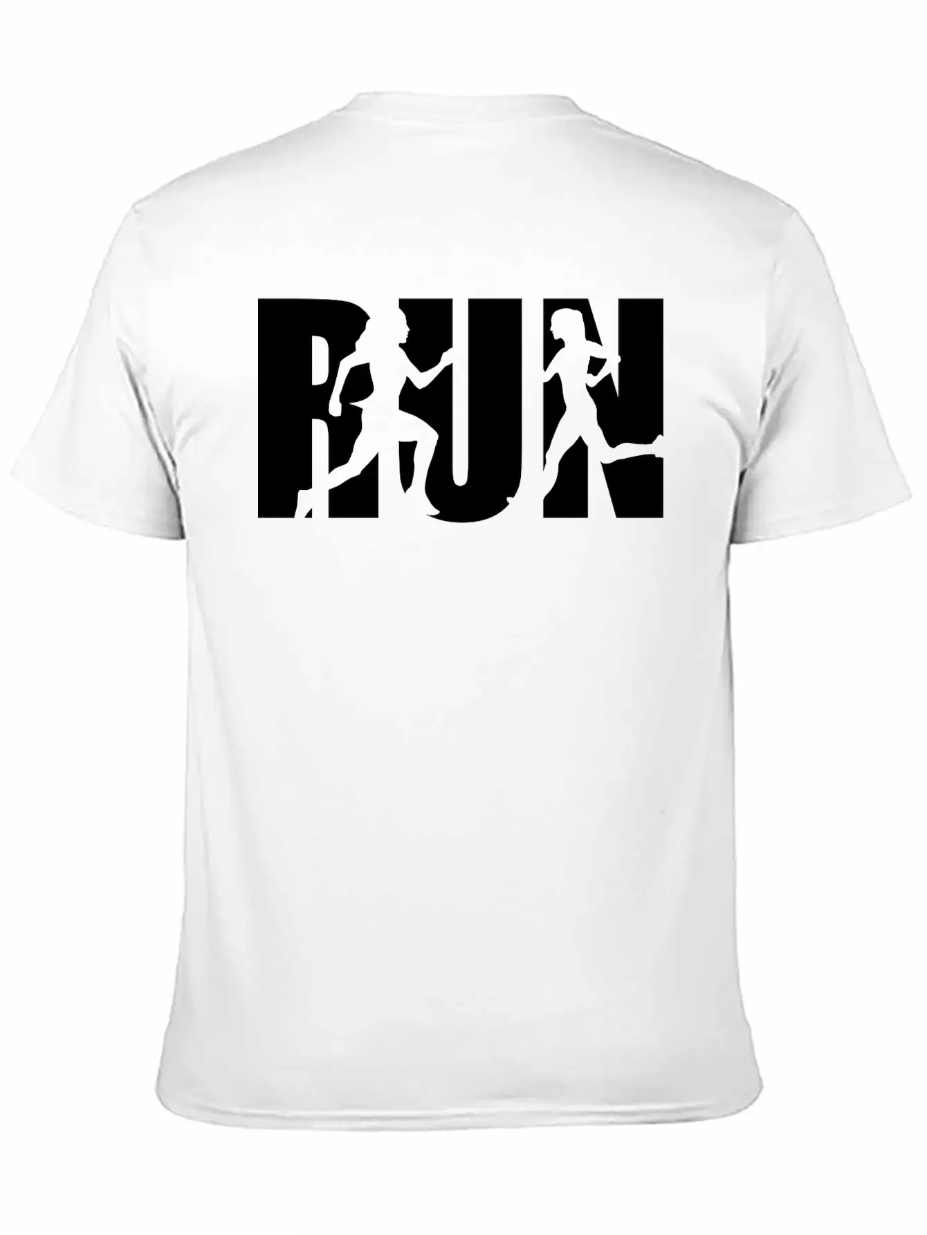 Run, Woman Running, Runner Stylish Everyday T-Shirt – Unisex Basic Cotton Tee