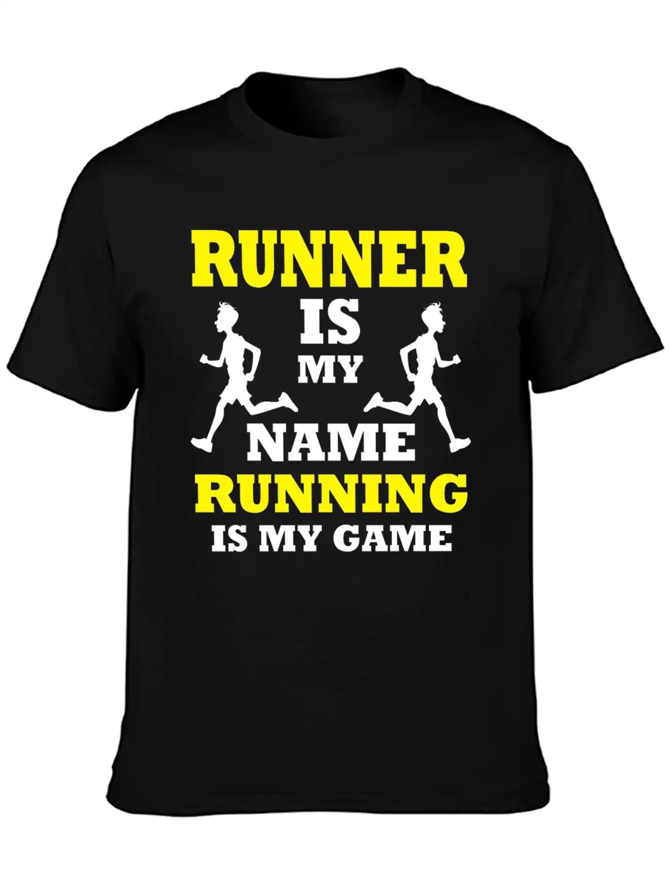 Runner Sprinter Miler Racer Player Running T-shirt Essential Cotton Tee For Daily Outfits – Unisex Style