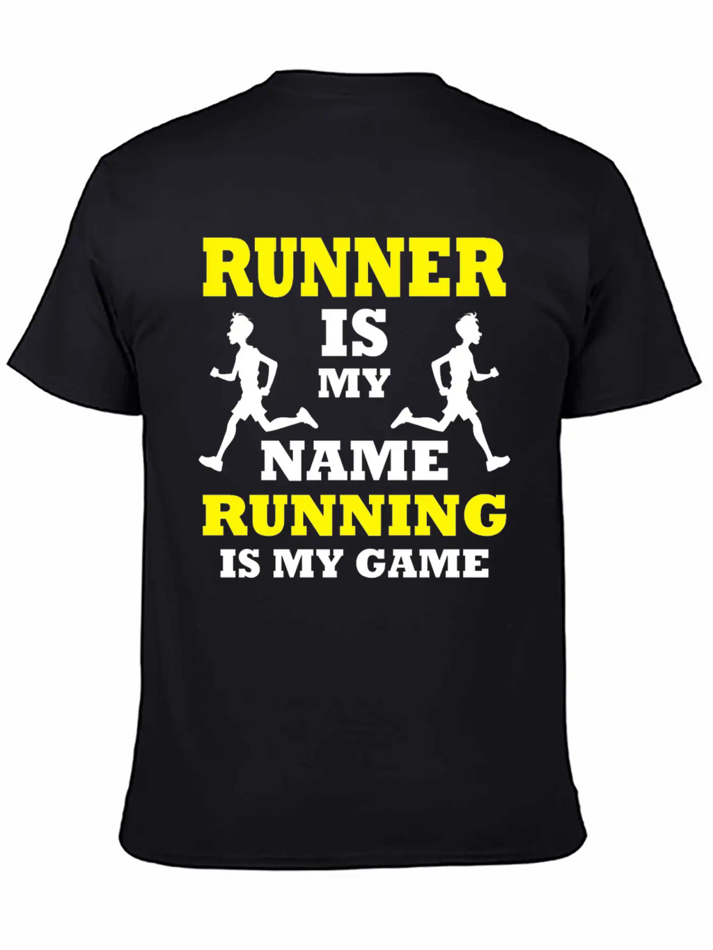 Runner Sprinter Miler Racer Player Running T-shirt Essential Cotton Tee For Daily Outfits – Unisex Style