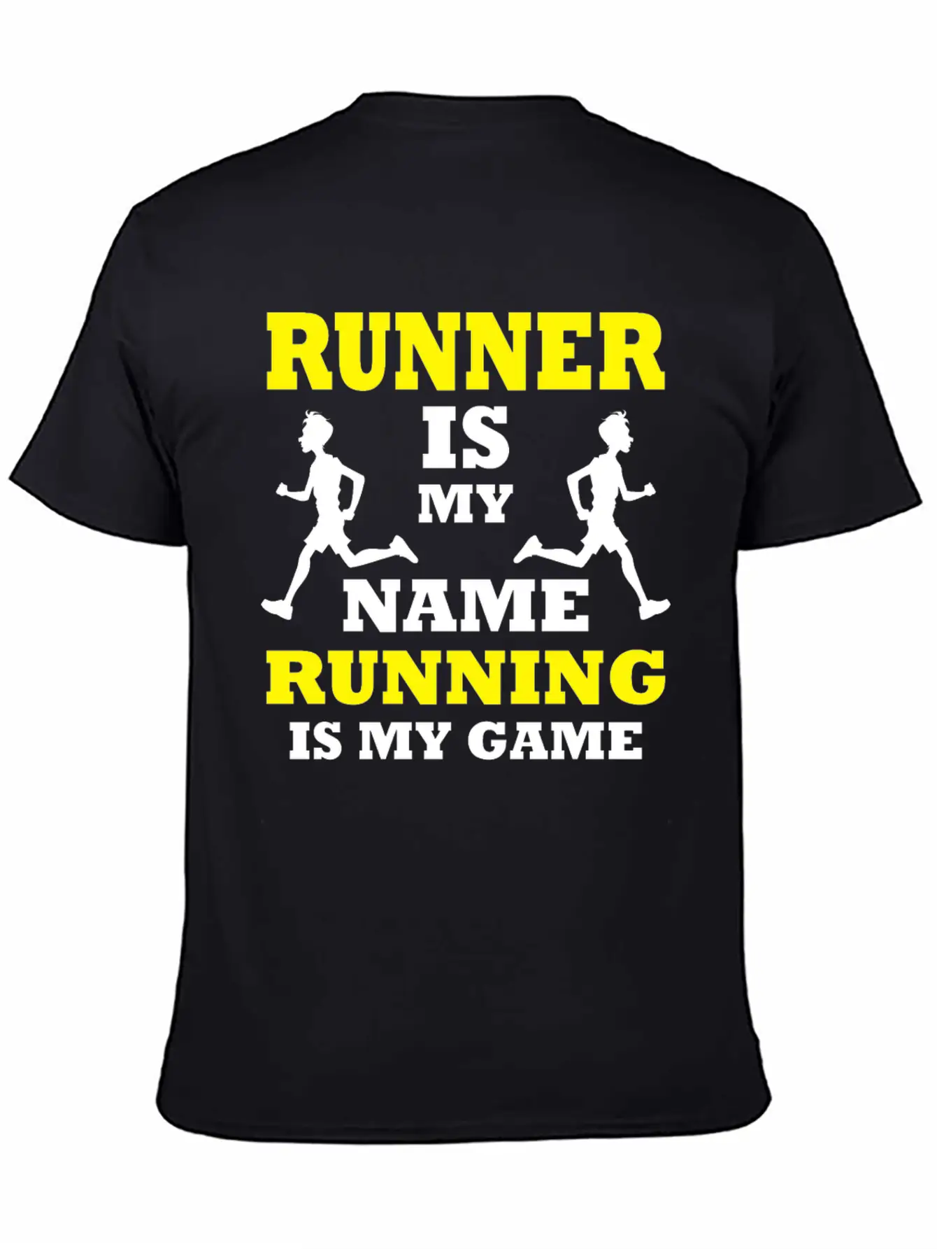 Runner Sprinter Miler Racer Player Running T-shirt Essential Cotton Tee For Daily Outfits – Unisex Style