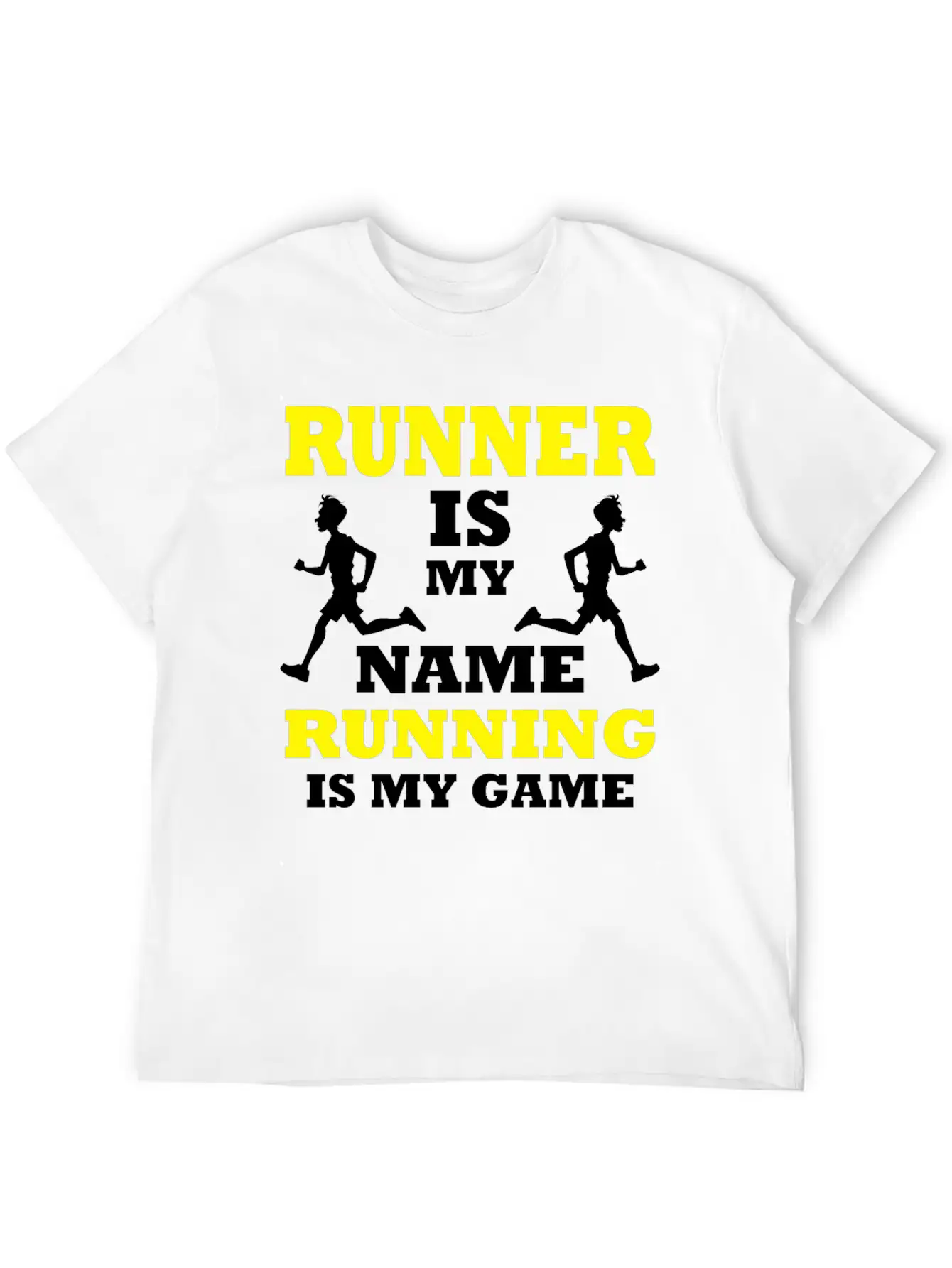 Runner Sprinter Miler Racer Player Running T-shirt Essential Cotton Tee For Daily Outfits – Unisex Style