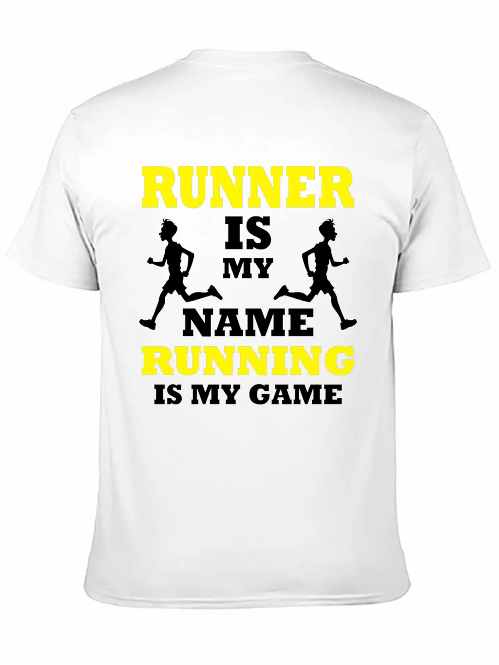 Runner Sprinter Miler Racer Player Running T-shirt Essential Cotton Tee For Daily Outfits – Unisex Style